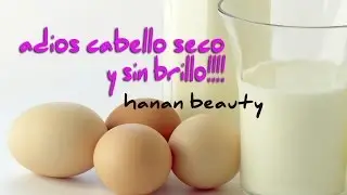 adiós cabello seco y opaco mascarilla casera. 🙇🙇