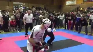 Mike Eade NWCKB v Richie Wooton BCKA - Points Fighting WKC British 2016