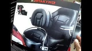 Kuryakyn Revolution installed Removed Utopia Backrest