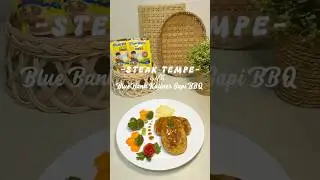 ✨Steak Tempe with Blue Band Kuliner Sapi BBQ✨