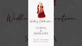 Watercolor Wedding Invitation Card | The Wedding Letter