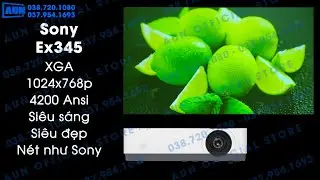 M&aacute;y chiếu Sony Ex345, si&ecirc;u s&aacute;ng 4200 Ansi, liệu c&oacute; đ&uacute;ng l&agrave; n&eacute;t như Sony