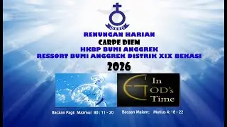 Renungan Harian Carpe Diem HKBP Bumi Anggrek Edisi 14 Januari 2026