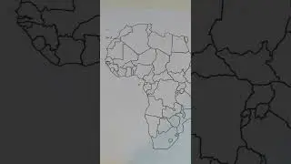 Map of Africa - Nigeria #flag #europe #africa #nigeria #2024