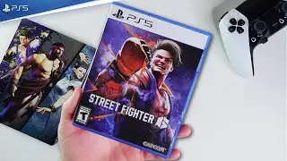 Распаковка Street Fighter 6 + Размер для скачивания