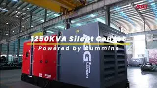 AGG 1250kVA Soundproof Generator Set