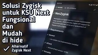 Alternatif Zygisk Next, Fungsional dan Lebih mudah di Hide