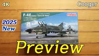 2025년 신제품!!! USAF F-4E Late Phantom II Clark Air Base 1/72 FineMolds 프리뷰 | 파인몰드 프라모델 Preview FF06