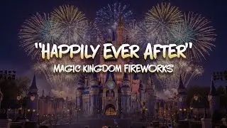 Happily Ever After FIREWORKS 4K | Magic Kingdom 50th Anniversary Night Show | Walt Disney World
