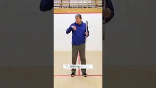 Если мяч тугой, подбросьте его повыше 🎥 Полная серия на squashskills.com 🔗