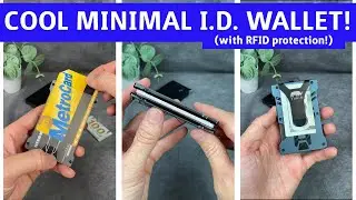 Minimalist Wallet with RFID Blocking!! - Furid Wallet