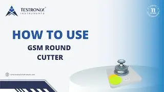 Best GSM Round Cutter Manufacturer | Grammage Kit | Testronix Instruments