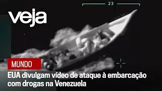 Departamento de Defesa dos EUA divulga v&iacute;deo de ataque &agrave; embarca&ccedil;&atilde;o com drogas na Venezuela