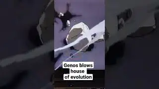 genos blows house of evolution #shorts #anime #viral #onepunchman