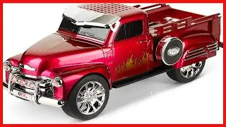 QFX BT-1953-SIL Bluetooth 1953 Hot Rod Pickup Truck Replica Speaker | 2X 3 inch Speakers, Hands Free