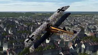 IL-2 Flying Circus | Albatros D.Va Vs SPAD 13.C1 | Amiens