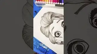 When my bestie draw Disney Princess Elsa। Frozen Elsa face sketch @bestieartacademy9953 #elsaart