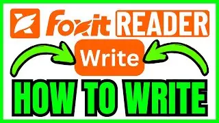 How To WRITE In Foxit PDF Reader (QUICK & EASY) 2026