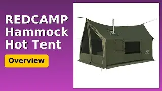REVIEW (2025): REDCAMP Hammock Hot Tent. Features.