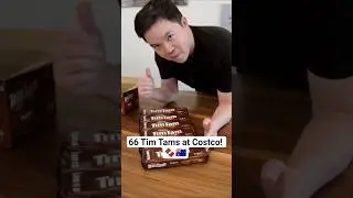 Trying the Famous Tim Tam Cookies from Costco 🍫