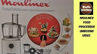 Moulinex Food Processor Unboxing Video|kiofis kitchen