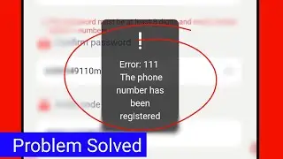 error 111 the phone number has been registered 91 club | 91 club register problem