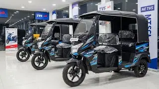 New TVS King EV Max 2026 🔥 Electric Rickshaw Full Details | Ride On