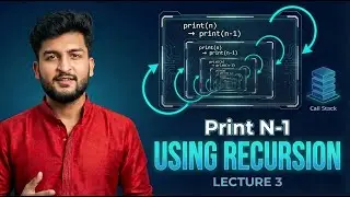 Print N to 1 Using Recursion 🔁 | Linear vs Backtracking Explained