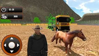 Truck Driving Simulator | Offroad Truck Farm Animal - Android Gameplay