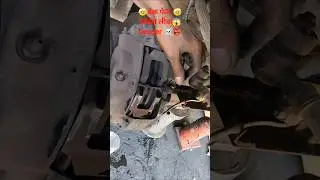 vehicle brake issue 🚐Caliper nipple se oil leak 😬Ignore mat karo #BrakeOil##BrakeFailure#BrakeRepair