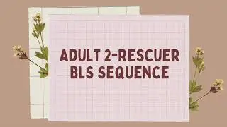 BLS certification Part 7 / Adult 1 Rescuer and 2 Rescuers Algorithm