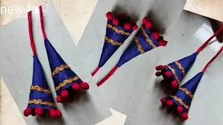 Latkan design/Tassels with potli button/latkan design for blouse and kurti/