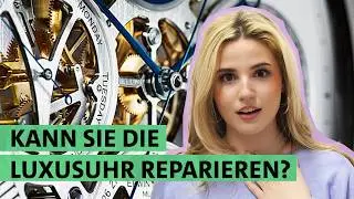 Kann die Sch&uuml;lerin eine 20.000 Euro Uhr bauen?! I JobChallenge Uhrmacher/-in I ARD