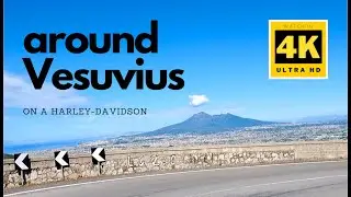 Amalfi coast:  Ride from Ravello around Vesuvius   4K