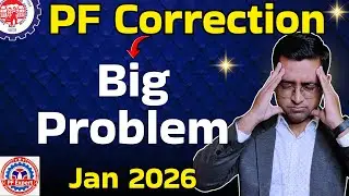 3 Big Problem 🛑 PF Online Correction  Something Went Wrong Error While Submitting Demand Document