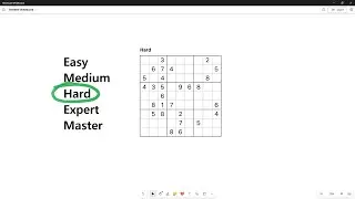 Hard Sudoku Puzzle | Test Your Brain Power 🧠 | Fast Sudoku Solve | #017