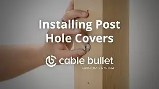 How to Install Pass-Through Fittings on your Posts | Cable Bullet System
