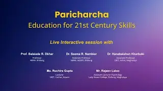 Live Interaction on PMeVIDYA : Paricharcha Education for 21st Century Skills