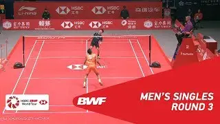 R3 | MS | Kantaphon WANGCHAROEN (THA) vs Sameer VERMA (IND) | BWF 2018