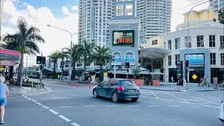 Beautiful evening time surfers paradise Gold Coast Australia
