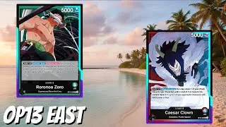 OP13 Quick Play - Green Zoro vs Red Blue Caesar Clown