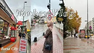 Turkey Travel Vlog🇹🇷 || Bursa City, Turkish Food, & Exploring the City || MezLog🇮🇩 #38