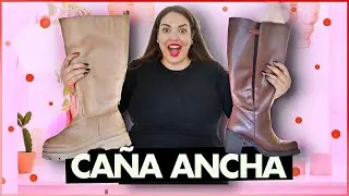 Compro BOTAS DE CAÑA ANCHA y así quedan!! | Pretty and Olé