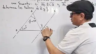 Geometria: rectas paralelas cortadas por una recta secante | parte 4