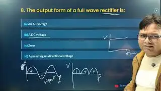 What Is the Output of a Full Wave Rectifier? | MCQ Explained
