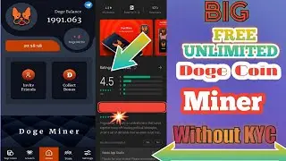 Dogecoin mine on Android🔥🔥Dogeminer new mining app⚡⚡Mine Dogecoin🔥🔥Dogecoin Mining kaise kare