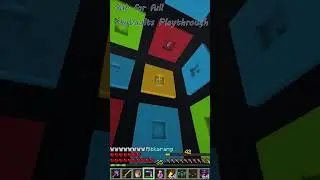 Cube/Puzzle room in under a minute in Vault Hunters 3rd edition patch 7 SKyblock #shorts