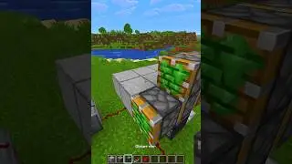 Minecraft Sliding Door 💀 #shorts