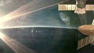 UFO sighting - ISS live feed, 20 April 2016