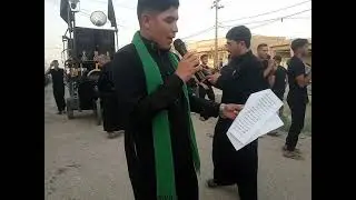 محمد صادق حيدر  (قريه سعديه الشط) موكب اعزاء الكرار
